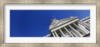 Low angle view of a government building, California State Capitol Building, Sacramento, California Fine Art Print