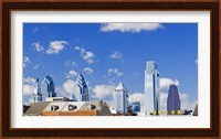 Buildings in a city, Chinatown Area, Comcast Center, Center City, Philadelphia, Philadelphia County, Pennsylvania, USA Fine Art Print