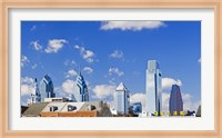 Buildings in a city, Chinatown Area, Comcast Center, Center City, Philadelphia, Philadelphia County, Pennsylvania, USA Fine Art Print