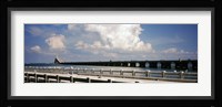Bridge across a bay, Sunshine Skyway Bridge, Tampa Bay, Gulf of Mexico, Florida, USA Fine Art Print