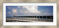 Bridge across a bay, Sunshine Skyway Bridge, Tampa Bay, Gulf of Mexico, Florida, USA Fine Art Print