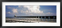 Bridge across a bay, Sunshine Skyway Bridge, Tampa Bay, Gulf of Mexico, Florida, USA Fine Art Print