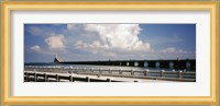 Bridge across a bay, Sunshine Skyway Bridge, Tampa Bay, Gulf of Mexico, Florida, USA Fine Art Print