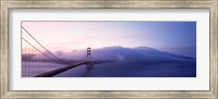Bridge across the sea, Golden Gate Bridge, San Francisco, California, USA Fine Art Print
