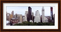 Skyscrapers in a city, Madison Square Park, New York City, New York State, USA Fine Art Print