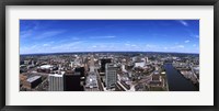 Aerial view of a cityscape, Newark, Essex County, New Jersey Fine Art Print