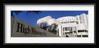 Facade of an art museum, High Museum of Art, Atlanta, Fulton County, Georgia, USA Fine Art Print