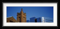 High section view of buildings in a city, Presbyterian Church, Midtown plaza, Atlanta, Fulton County, Georgia, USA Fine Art Print