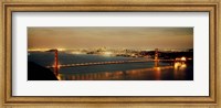Golden Gate Bridge Lit Up Fine Art Print