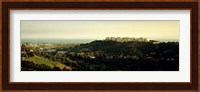 High angle view of a city, Santa Monica, Los Angeles County, California, USA Fine Art Print