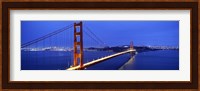 Golden Gate Bridge at Dusk, San Francisco, California Fine Art Print