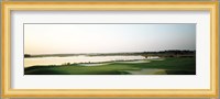 Golf course at the coast, Ocean City Golf & Yacht Club, Ocean City, Worcester County, Maryland, USA Fine Art Print