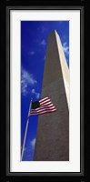 Low angle view of an obelisk, Washington Monument, Washington DC Fine Art Print