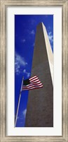 Low angle view of an obelisk, Washington Monument, Washington DC Fine Art Print