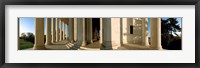 Columns of a memorial, Jefferson Memorial, Washington DC, USA Fine Art Print