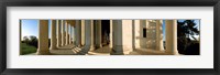 Columns of a memorial, Jefferson Memorial, Washington DC, USA Fine Art Print