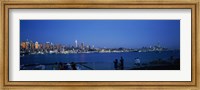 City viewed from Hamilton Park, New York City, New York State Fine Art Print