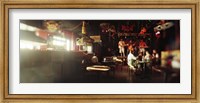 People in a restaurant, Cha Cha Lounge, Coney Island, Brooklyn, New York City, New York State, USA Fine Art Print