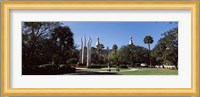 University students in the campus, Plant Park, University Of Tampa, Tampa, Hillsborough County, Florida, USA Fine Art Print