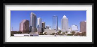 Skyscraper in a city, Tampa, Hillsborough County, Florida, USA Fine Art Print