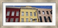 Low angle view of buildings, French Market, French Quarter, New Orleans, Louisiana, USA Fine Art Print