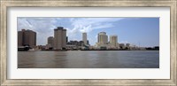 Buildings along the waterfront New Orleans, Louisiana Fine Art Print
