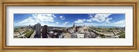 360 degree view of a city, Chicago, Cook County, Illinois, USA Fine Art Print