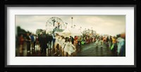 People celebrating in Coney Island Mermaid Parade, Coney Island, Brooklyn, New York City, New York State, USA Fine Art Print