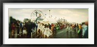 People celebrating in Coney Island Mermaid Parade, Coney Island, Brooklyn, New York City, New York State, USA Fine Art Print