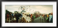 People celebrating in Coney Island Mermaid Parade, Coney Island, Brooklyn, New York City, New York State, USA Fine Art Print
