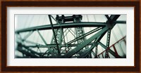 Low angle view of a suspension bridge, Williamsburg Bridge, New York City, New York State, USA Fine Art Print