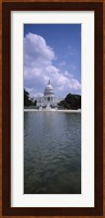Reflecting pool with a government building in the background, Capitol Building, Washington DC, USA Fine Art Print