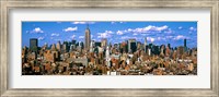 Aerial view of a city, Midtown Manhattan, Manhattan, New York City Fine Art Print