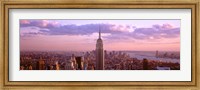 Aerial view of Midtown Manhattan, New York City Fine Art Print