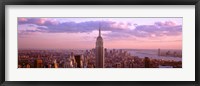 Aerial view of Midtown Manhattan, New York City Fine Art Print