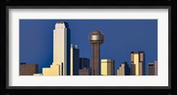 Skyline View with Reunion Tower, Dallas TX Fine Art Print