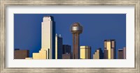 Skyline View with Reunion Tower, Dallas TX Fine Art Print
