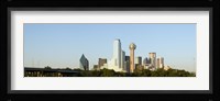 Daytime View of the Dallas, Texas Skyline Fine Art Print