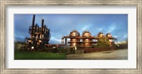 Old oil refinery, Gasworks Park, Seattle, King County, Washington State, USA Fine Art Print