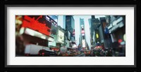 Buildings lit up at dusk, Times Square, Manhattan, New York City, New York State, USA Fine Art Print