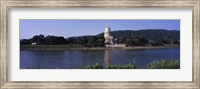 West Virginia State Capitol from the Riverside, Charleston, West Virginia Fine Art Print