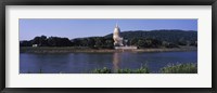West Virginia State Capitol from the Riverside, Charleston, West Virginia Fine Art Print