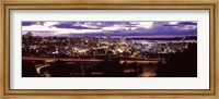 Aerial view of a city, Tacoma, Pierce County, Washington State, USA 2010 Fine Art Print