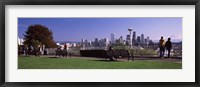 View of Seattle from Queen Anne Hill, King County, Washington State, USA 2010 Fine Art Print