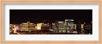 Las Vegas at Night, 2010 Fine Art Print