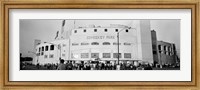 People outside a baseball park, old Comiskey Park, Chicago, Cook County, Illinois, USA Fine Art Print