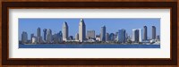 City at the waterfront, San Diego, California, USA 2010 Fine Art Print