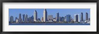 City at the waterfront, San Diego, California, USA 2010 Fine Art Print