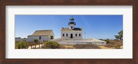 Lighthouse, Old Point Loma Lighthouse, Point Loma, Cabrillo National Monument, San Diego, California, USA Fine Art Print