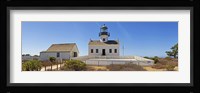 Lighthouse, Old Point Loma Lighthouse, Point Loma, Cabrillo National Monument, San Diego, California, USA Fine Art Print